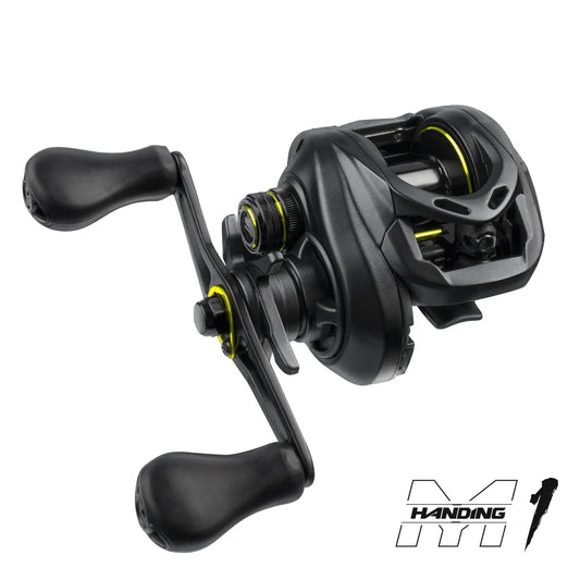 M1 Baitcast Fishing Reel 8KG Drag Right Hand Black-1