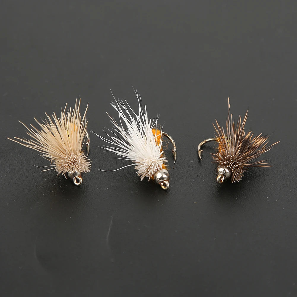 Fly Lure, 40pcs Fly Fishing Lure Artificial Bait Fly Lures Insect Lures with Hook Fishing Accessory